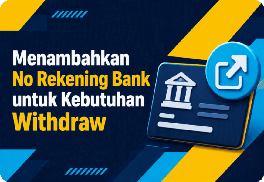 Withdraw ePaylah: Tambahkan No Rekening