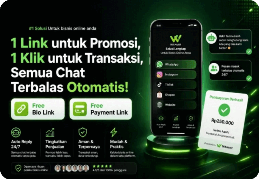 Aktifkan Bio Link