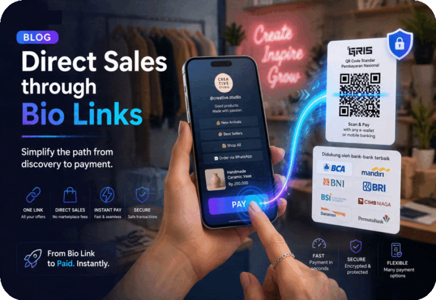 Jual Produk di Bio Link