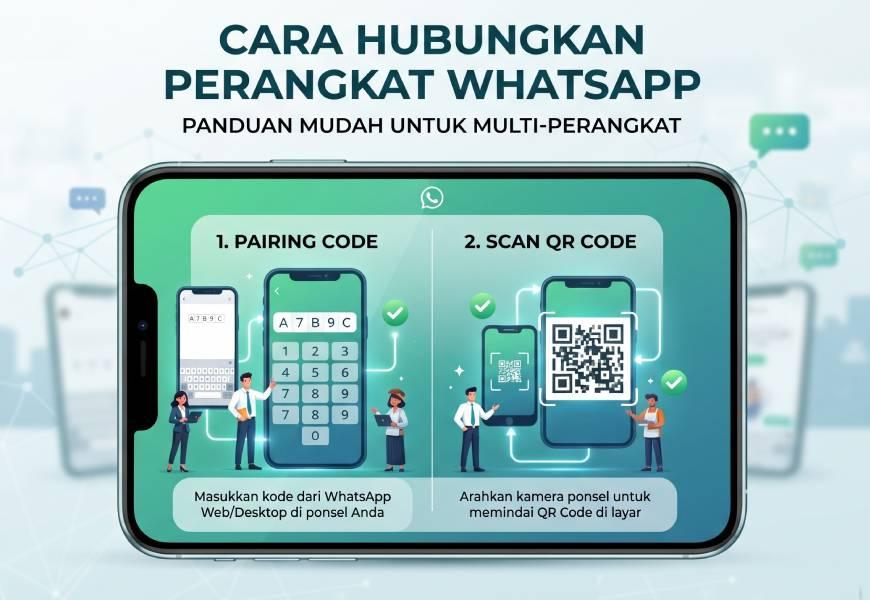 Cara Mudah Hubungkan Perangkat WhatsApp