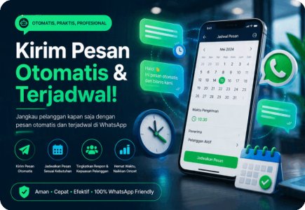 Kirim Pesan Jadwal
